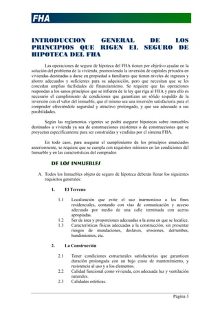 Normas fha | PDF