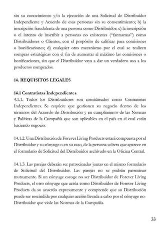 Normas Forever España