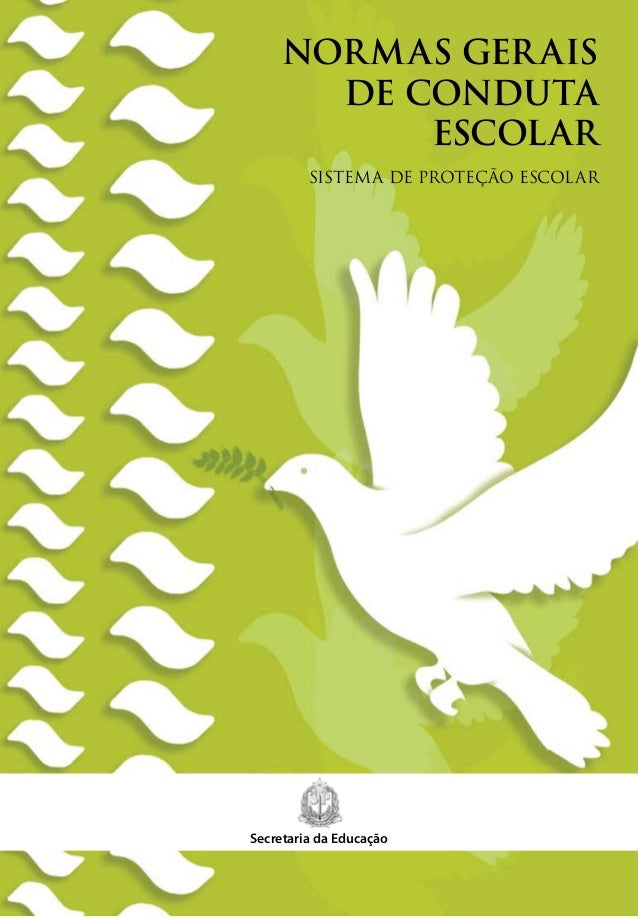 Normas gerais conduta escolar