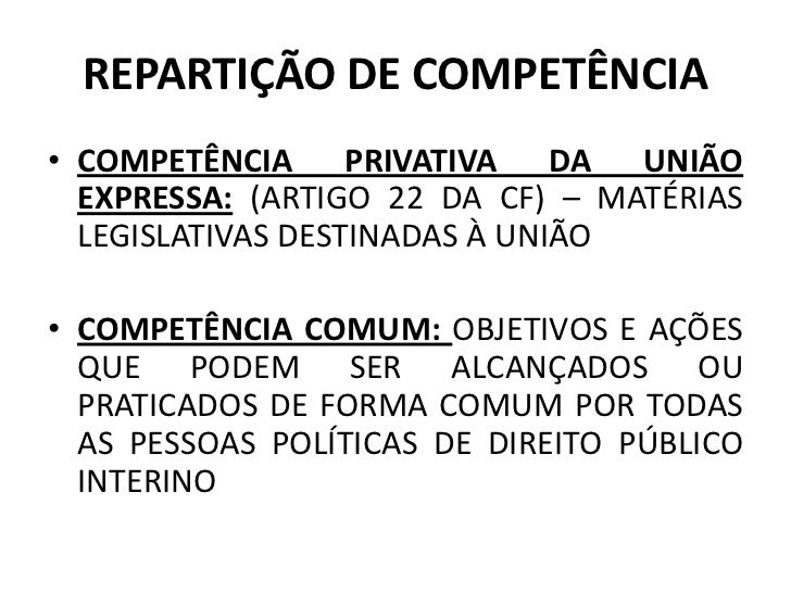 São Matérias De Competência Privativa Da União Exceto