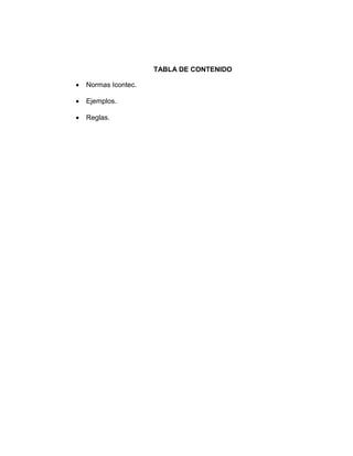 NORMAS ICONTEC | PDF