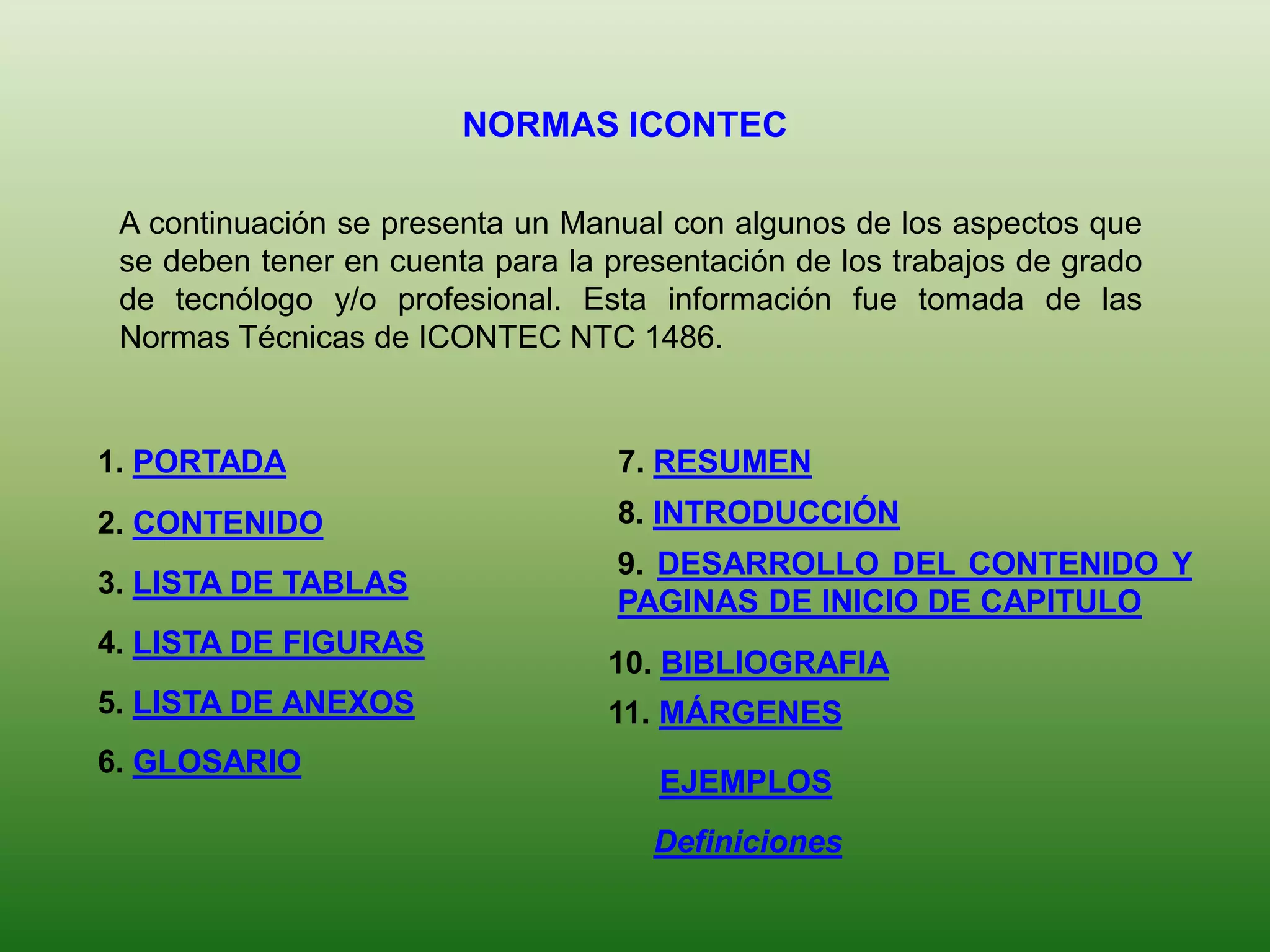Normas icontec presentación trabajos escritos | PPTX