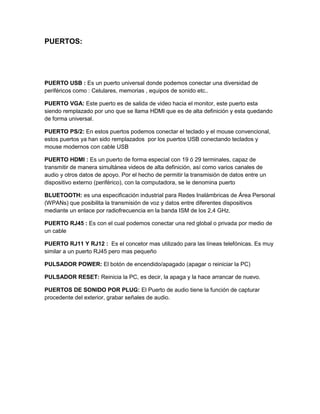 Arquitectura del computador