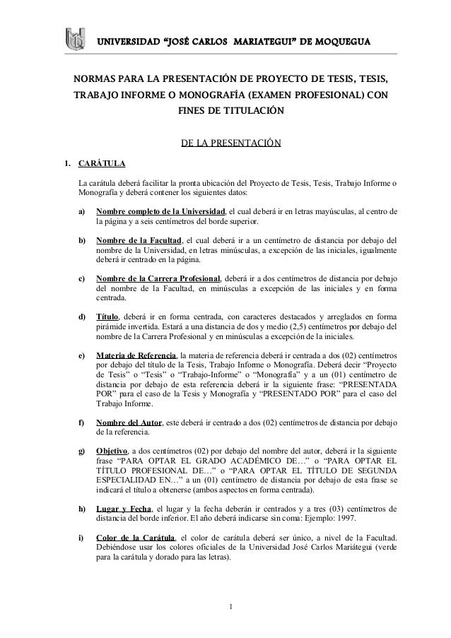 formato de informe academico