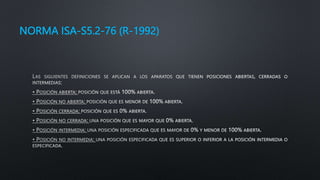 NORMA ISA-S5.2-76 (R-1992)
 