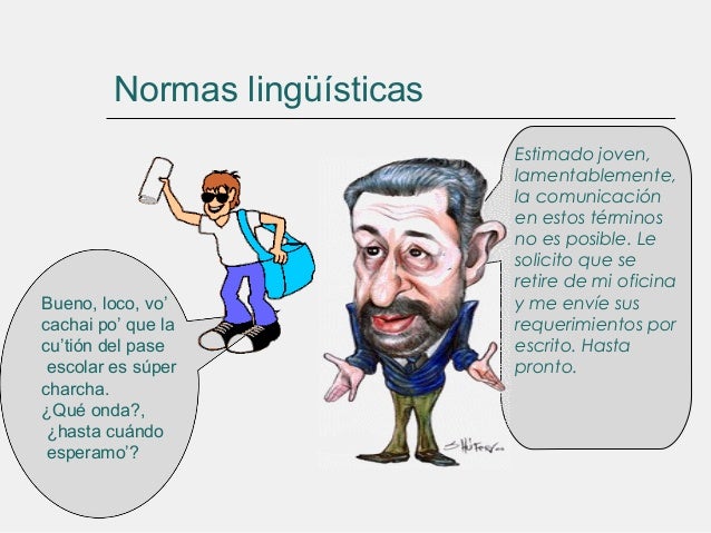 Resultado de imagen para NORMAS LINGUISTICAS