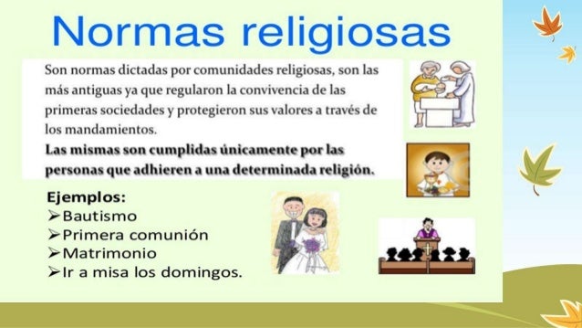 Normas morales y otros tipos de normas