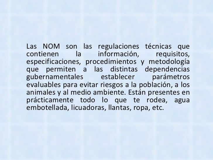 2.4. Normas oficiales mexicanas. seguridad de e higiene