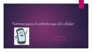 Normas para el correcto uso del celular | PPT