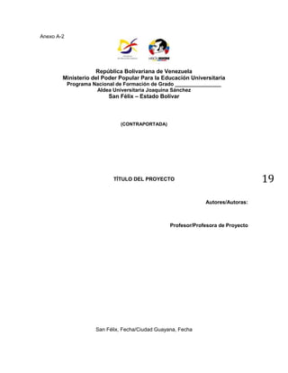 Normas para la presentación de trabajos de investigación
