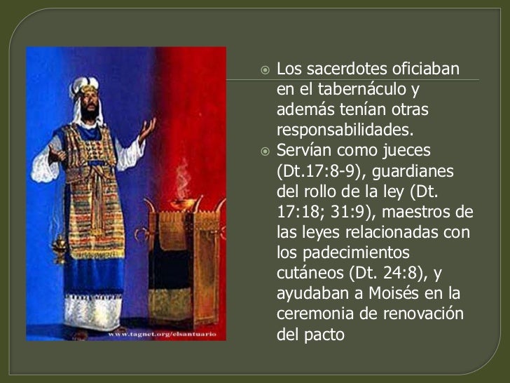 Normas para los Levitas Sacerdotes