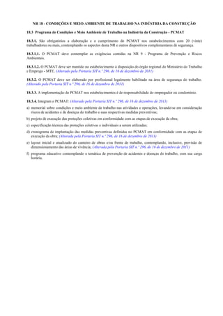 Normas regulamentadoras   completo