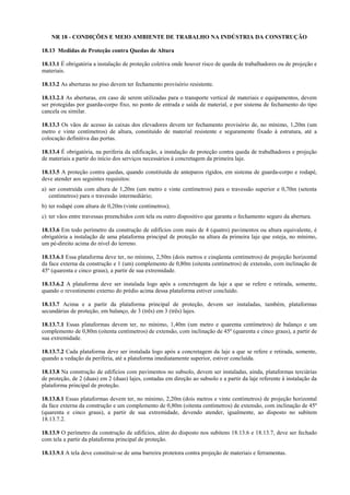 Normas regulamentadoras   completo