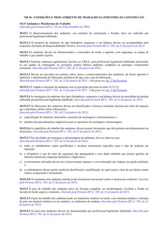 Normas regulamentadoras   completo