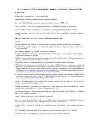 Normas regulamentadoras   completo