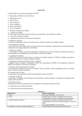 Normas regulamentadoras   completo