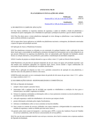 Normas regulamentadoras   completo