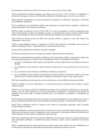 Normas regulamentadoras   completo