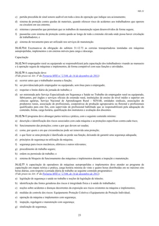 Normas regulamentadoras   completo