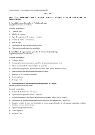 Normas regulamentadoras   completo