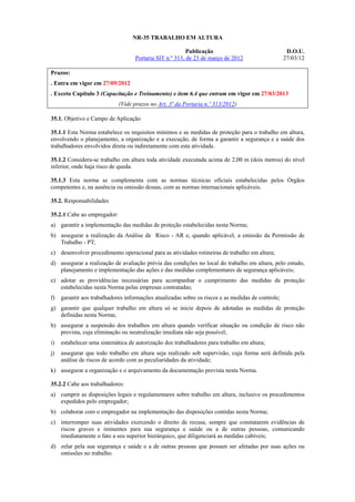 Normas regulamentadoras   completo