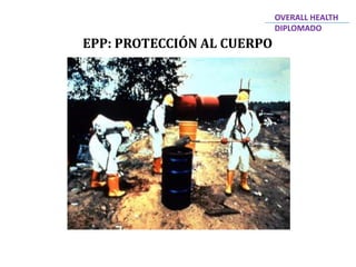 EPP: PROTECCIÓN AL CUERPO
OVERALL HEALTH
DIPLOMADO
 