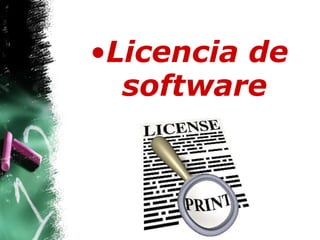 Licencia de software Grupo de curso Nº 1 : Unidad 3 actividad 1 