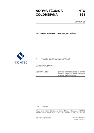 NORMA TÉCNICA COLOMBIANA PDF Descargar libre.pdf