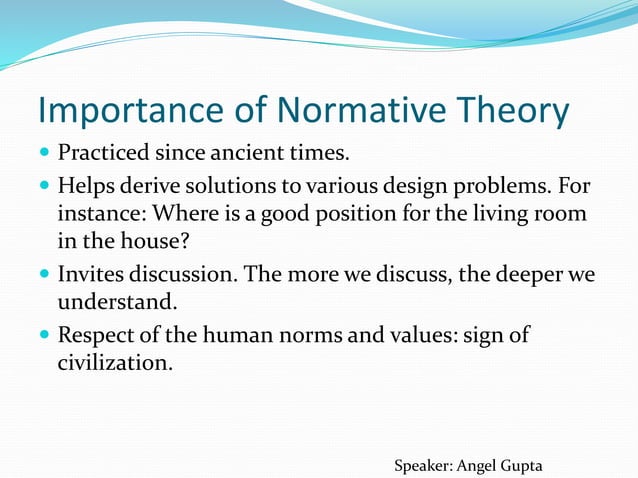Normative Theory Of Argumentation – HAJHOM