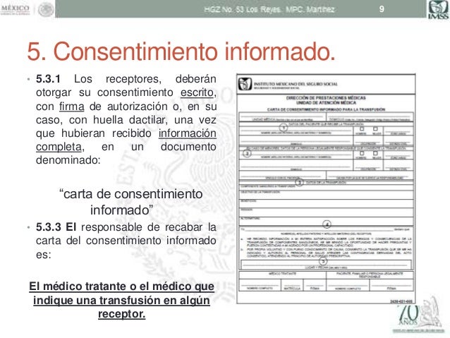 Resultado de imagen para hoja de transfusion sanguinea consentimiento informado