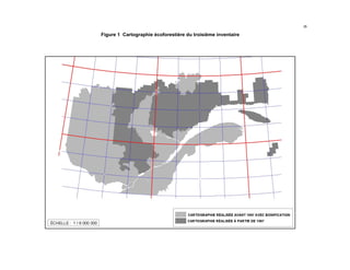 6

Figure 1 Cartographie écoforestière du troisième inventaire

 