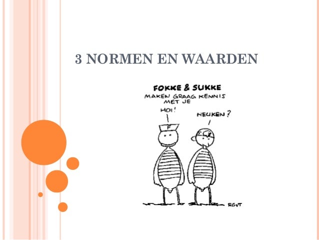 Normen en waarden maatschappijleer
