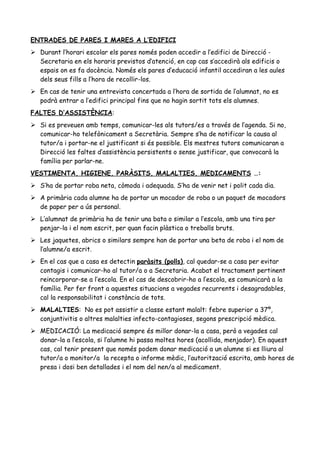 Normes Generals D\ Escola2008 09