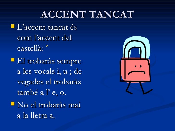 Normes d accentuacio