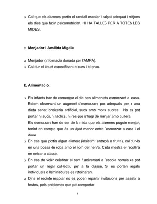 Normes infantil 11 12