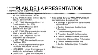 Normes ISO 2700X et CISO MINDMAP 2022-23.pptx