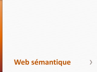 Web sémantique
 
