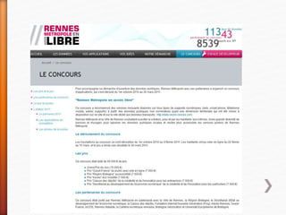 Open Data : Rennes
60
 