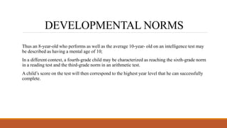 Normative Reading. Add Values Norms and Interpretation of Test Scores.pptx