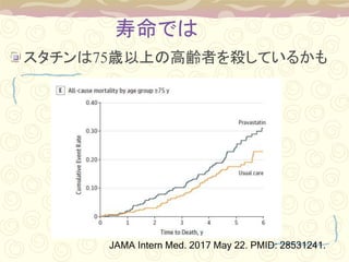 Ǥ
75rϤθhߤ򚢤Ƥ뤫
JAMA Intern Med. 2017 May 22. PMID: 28531241.
 