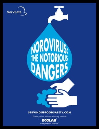 Food Safety Training - Norovirus | PDF