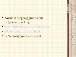 [email_address] @entrep_thinking [email_address] [email_address] [email_address] 