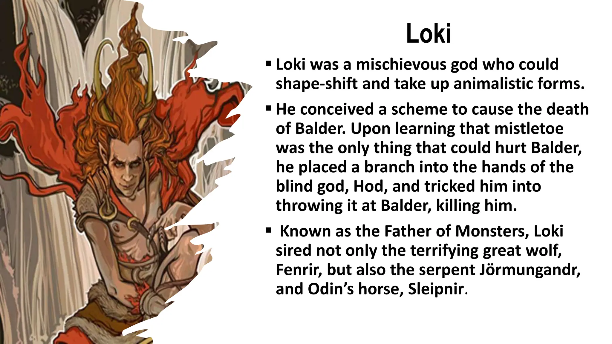 PowerPoint Presentation- Norse Myth gods | PPTX