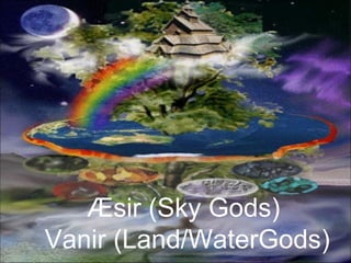 Æsir (Sky Gods)  Vanir (Land/WaterGods) 