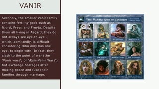 Norse mythology - Arranged by John Dominic Santiano | PPTX