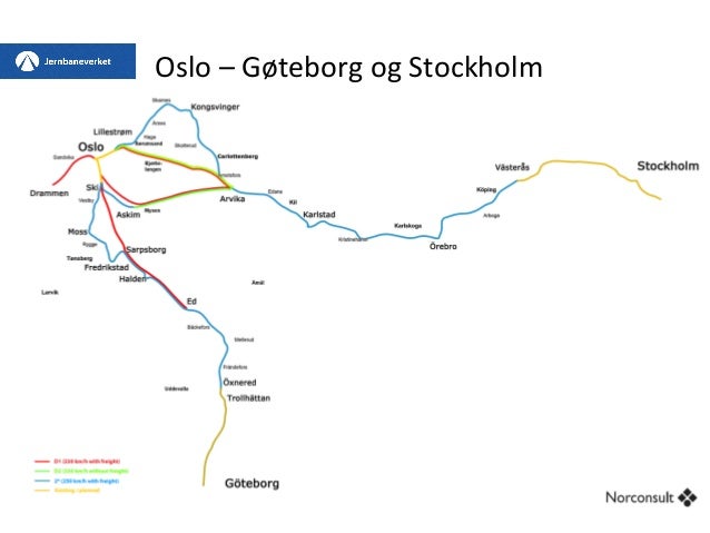 Norske Synspunkter På Høyhastighetstog Oslo Gøteborg København Norske Synspunkter På Høyhastighetstog Oslo Gøteborg København
