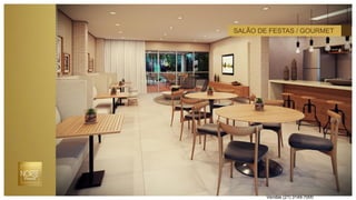 SALÃO DE FESTAS / GOURMET
Vendas (21) 3149-7000
 