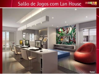 Salão de Jogos com Lan House 
