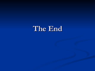 The End 