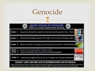 Genocide


 